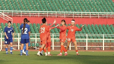 ĐT U20 nữ Việt Nam thắng đậm ở trận giao hữu